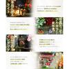 Moin Moin Dollhouse Miniature DIY Kit Sakura Forest House 1/24 Scale with LED Light and Music Box Home Decor Model