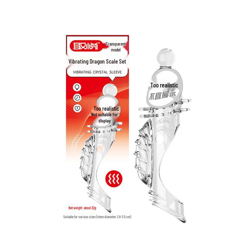 Dragon Fantasy Adult Erotic Set: Dragon Scale, Dragon Root, Crystal Wolf Tooth Sleeve