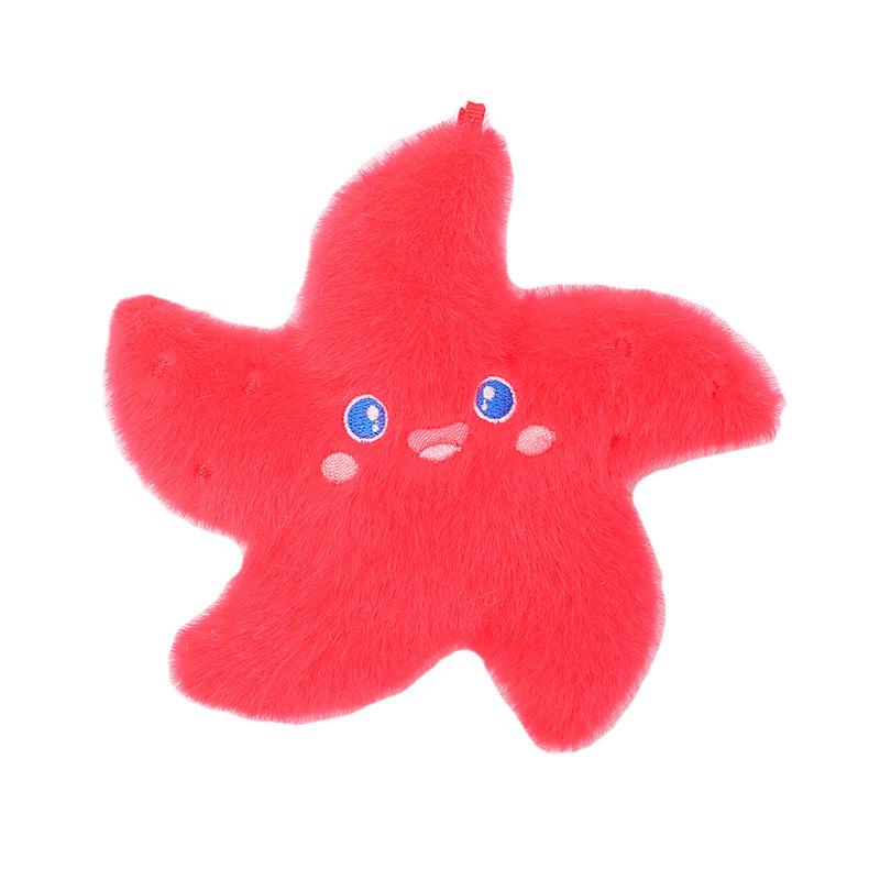 Delightful Ocean Animal Plush Keychain Assortment Available In Multiple Fun Colors