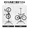 ROCKBROS Bicycle Vertical or Supports Two Aluminum Adjustable Height and Easy to Ideal for Bike Storage and Display Stand/Display Stand, Horizontal,