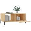 VidaXL Table basse chêne sonoma 90x50x40 cm bois d'ingénierie 829223