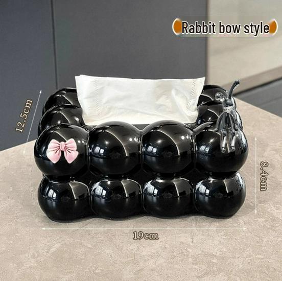 Luxuriöse Zuckerwatte-Taschentuchbox für Zuhause und Restaurant