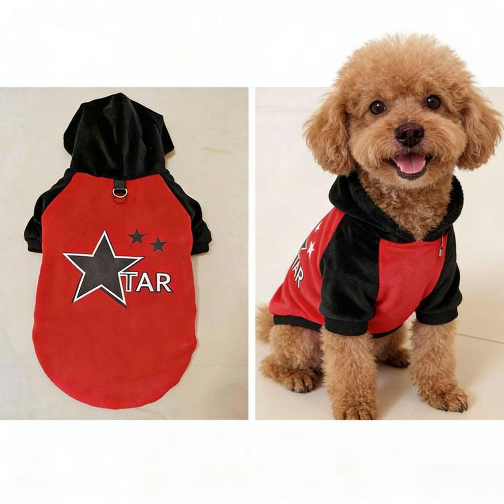 Arctic Velvet Pet Clothes Double-sided Wear Silver Fox Velvet Thickened Thermal Sweater Puppy Dog Clothing Pet Clothing