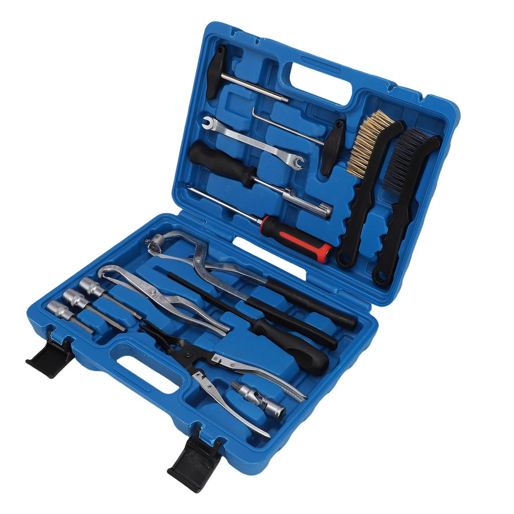 Drum Brake Tool Kit Brake Spring Installer Remover Plier Tools Set with Carrying Case for Repair