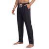 Men's Cotton And Linen Pants - Loose And Breathable - With Drawstring Pockets - Everyday Vacation Straight-leg Pants