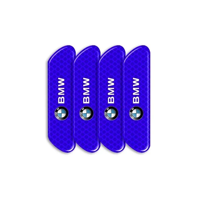 2025 E46 For BMW Car 4PCS/set Car Reflective Strips Warning Stickers Car Styling for BMW M Performance M2 M3 M5 320 325 E28 E30