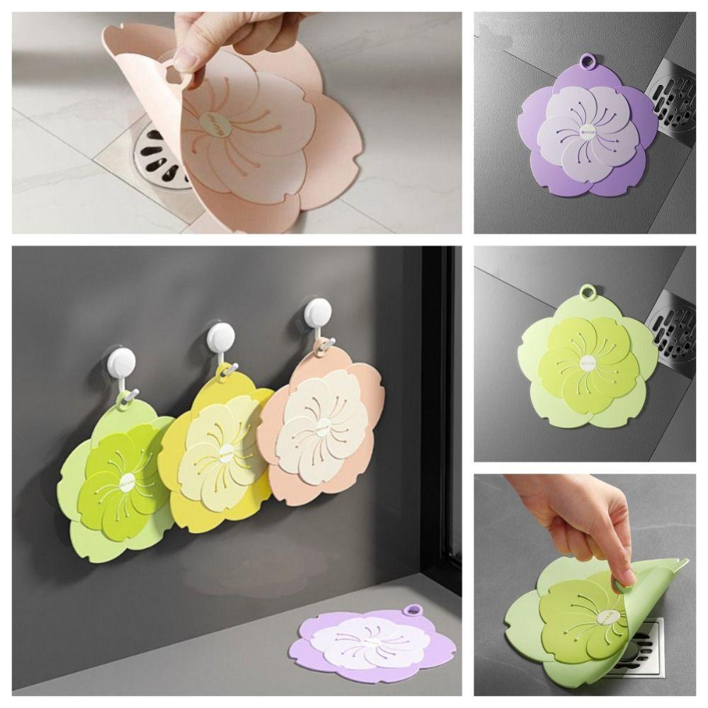 

Deodorant Floor Drain Cover Silicone Drain Filter Anti-odor Floor Strainer Toilet