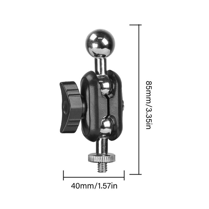 Multiple Phone Holder With Clamp Base 3 Adjustable For Camera Light Smartphone Desktop Stability