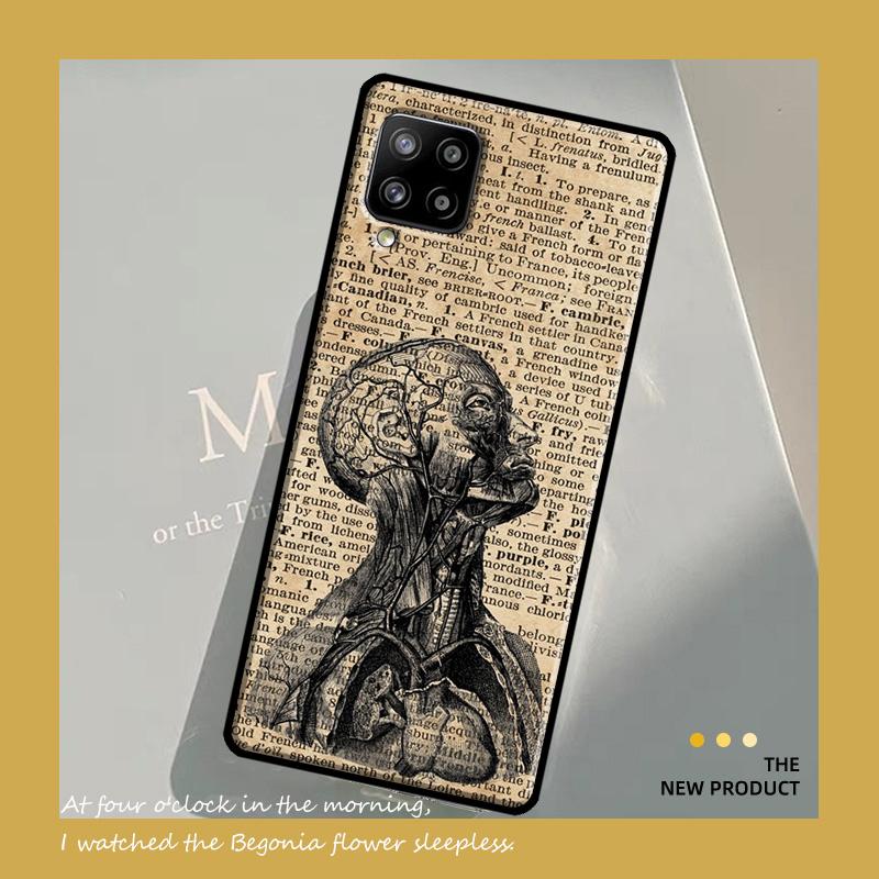 Medizinische Menschliche Organe Gehirn Hülle Für Samsung Galaxy A54 A34 A53 A13 A32 A52 A14 A51 A71 A23 A33 A73 A12 A22 A21S Coque