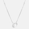 METROCITY JEWELRY 1992 PERLA Sterling Silver White Necklace A251SN1750WPH