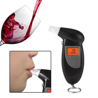 Digitale Alcohol Ademtester Ademhalingsanalysator LCD Achtergrondverlichting Display Veilig Rijden