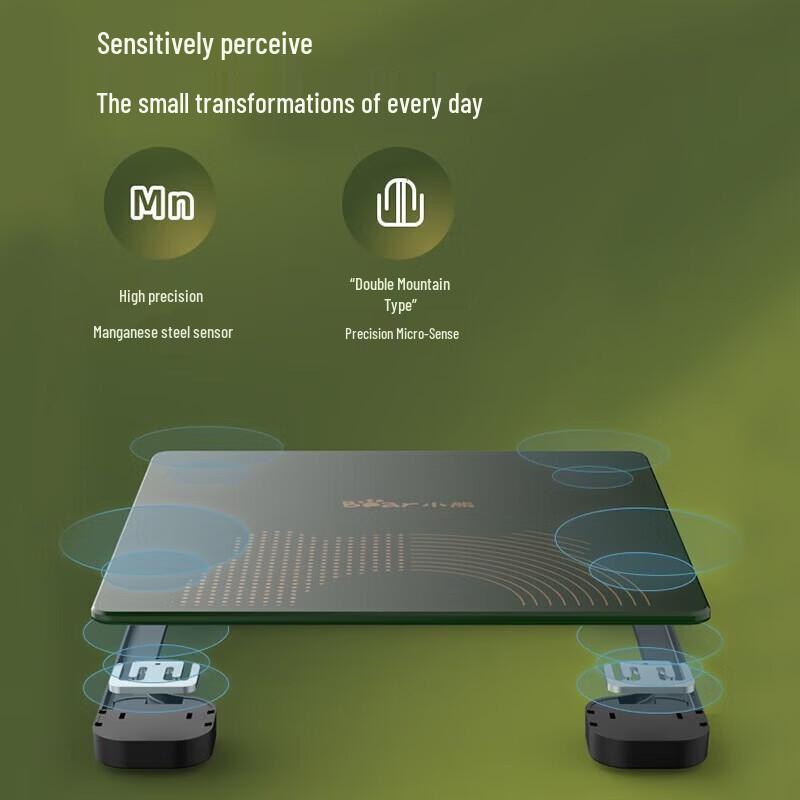 BEAR Rechargeable LED Digital Weight Scale (CN Version)