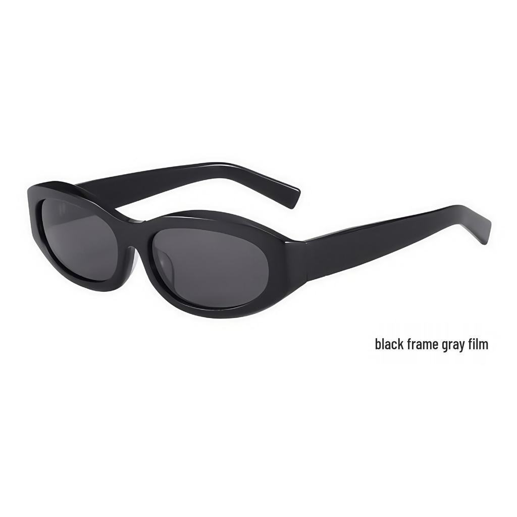 5077 Xin Zhilei Cat-Eye HD Sunglasses - Unisex, High-End Nylon Design