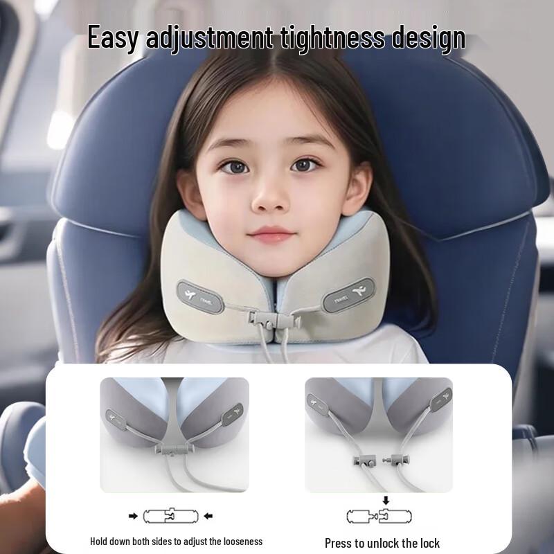 Ousen Children's Travel U-shaped Memory Foam Neck Pillow
