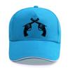 New Summer Double Gun Shooting Pistol Print Cap Unisex Women Unisex Cotton Hat Snapback Hats Trucker Cap SunHats