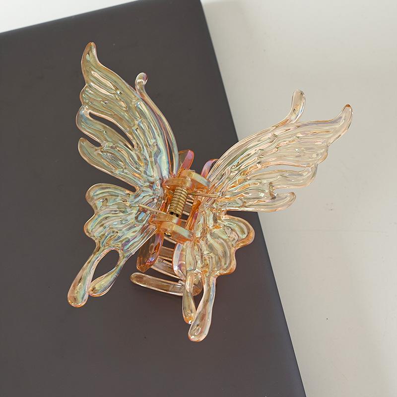 8 Style Transparent Mini Hair Pins Claw Crab Girls Women Barrette Acrylic Butterfly Hair Clips Korean Hair Accessories