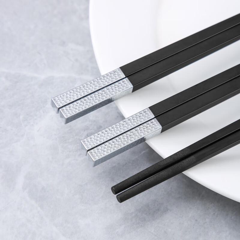 Ru Han High-End Silver Head Alloy Chopsticks