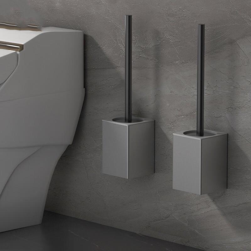 cmaos Wall-Mounted Space Aluminum Toilet Brush