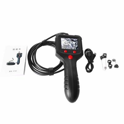 Borescope Inspection Camera with Screen 9mm Lens HD Handheld Portable Pipeline Sewer Industrial Endoscope