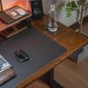 Double-Sided Large Leather Mouse and Writing Desk Pad for Home and Office