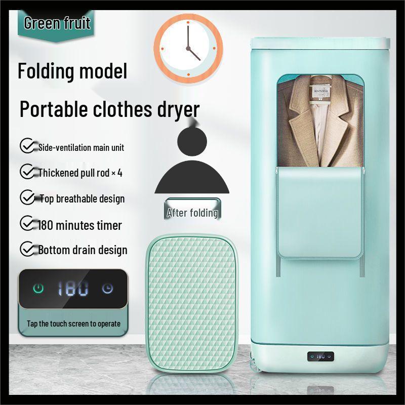 Przenośna Automatyczna Suszarka i Prasowarka do Ubrań: Składany, Sterylizujący, Wyprodukowany w Niemczech do użytku domowego