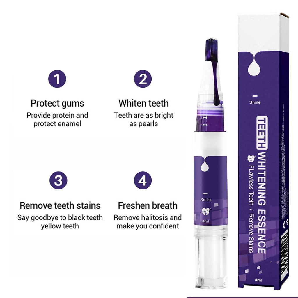 Teeth Whitening Pen Has A Whitening Effect, Which Is Effective For Deep Stains And Can Quickly Clean Teeth 4ml