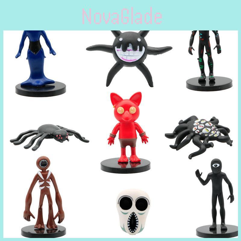 High Quality Pvc Escape Door 9 Variant Blind Box Toy Model With Multi Eye Tentacles And Cyclops Figure