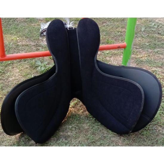 Synthetic Endurance Jumping Horse Saddle, English Riding Saddle
