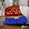 1pc Wonder Woman Flannel Throw Blanket Lightweight Soft Warm All Season Blanket for Sofa, Bed, Travel, Camping L1024199