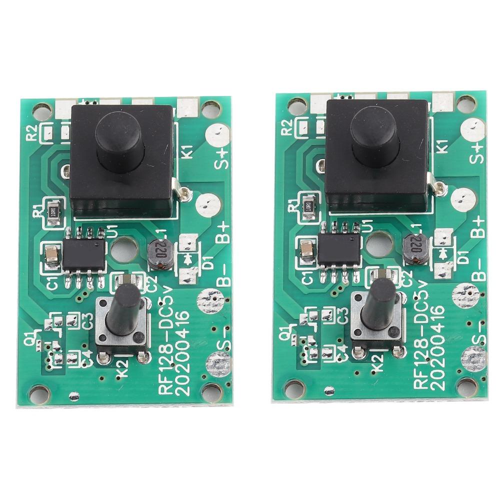 

2Pcs 1.2V Solar Lamp String Controller Module with 8 Kinds Light Mode and Switch Mini Size Solar Lamp Controller Module