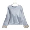 2026 Spring/Autumn Women's Lightweight Chinese Style Long Sleeve Base Layer Top