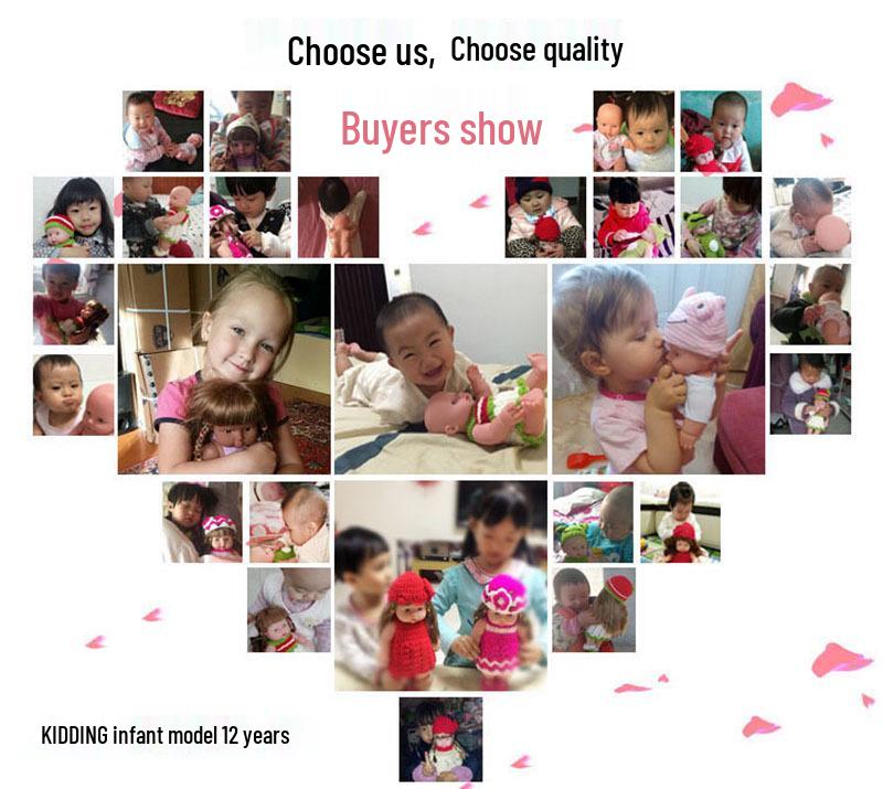 45cm Süße Vinylpuppe für Mädchen-Spielhaus