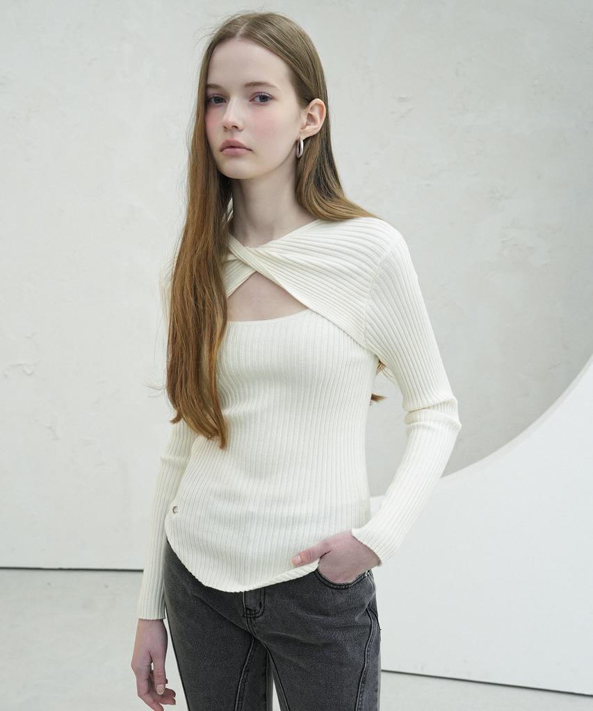 VIVACIOUS Double Rib Twist Knit - 3Col