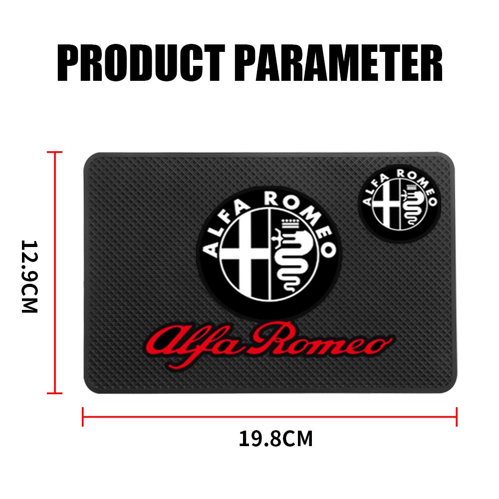 New Car Dashboard Sticky Anti-Slip Mat Auto Non-Slip Sticky Gel Pad For Phone Sunglasses Holder For Alfa Romeo 159 Auto Styling