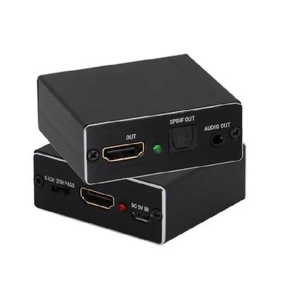 Compactly 4K HDTV Audios Extractor 4K HDTV Audios Splitter Supports 5.1Surround Sound for Multiple Device Compatibility