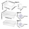 Transparent Perler Beads Storage Box Plastic Jewelry Container Beads Storage Box  DIY Crafts