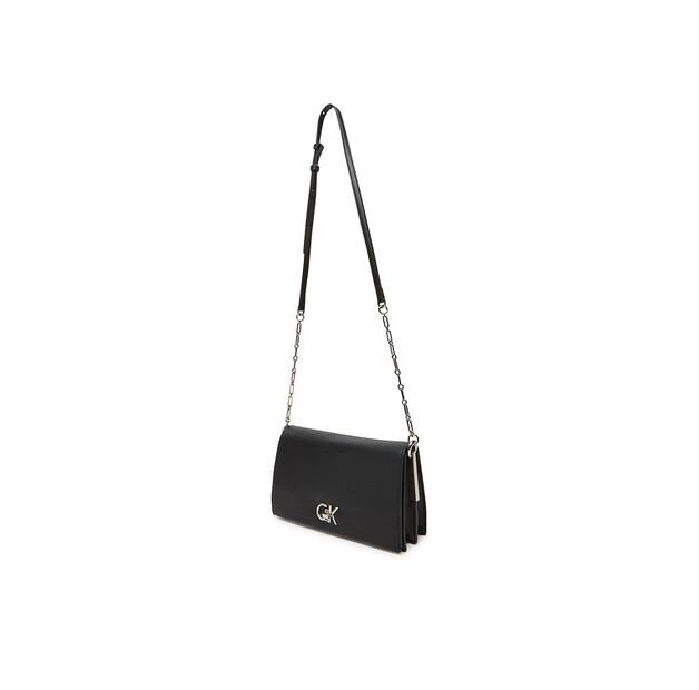 Handbag Calvin Klein Re-Lock Mini Conv LV04F3103G Black