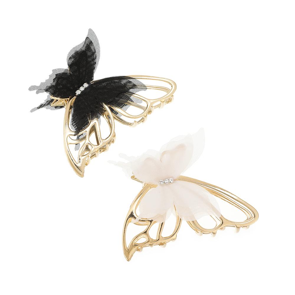 Molans Metal Butterfly Hair Clips For Women Fashion Ponytail Hairpins Barrettes Hair Accessories Headwear