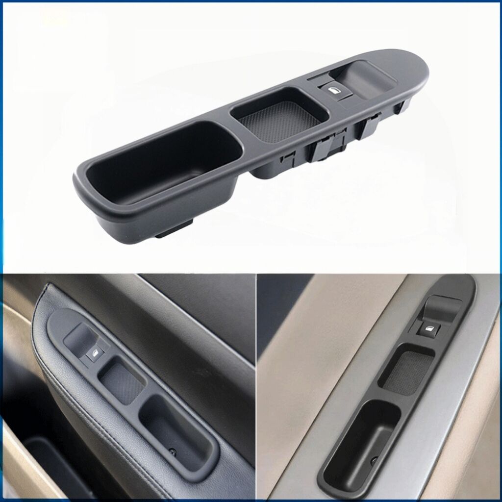 Power Window Single Switch Fit For Peugeot 207 2006-2017 Citroen C3, OE#6554QK 6554.QK Front Right Door Electric Window Lifter Control Button
