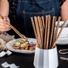 10-Pairs Wooden Chopsticks, Dishwasher Safe Chopstick,RebleNatural Healthy, Chinese Classic Style for Kitchen, Dining Room, Gourmet, Noodles (9.8