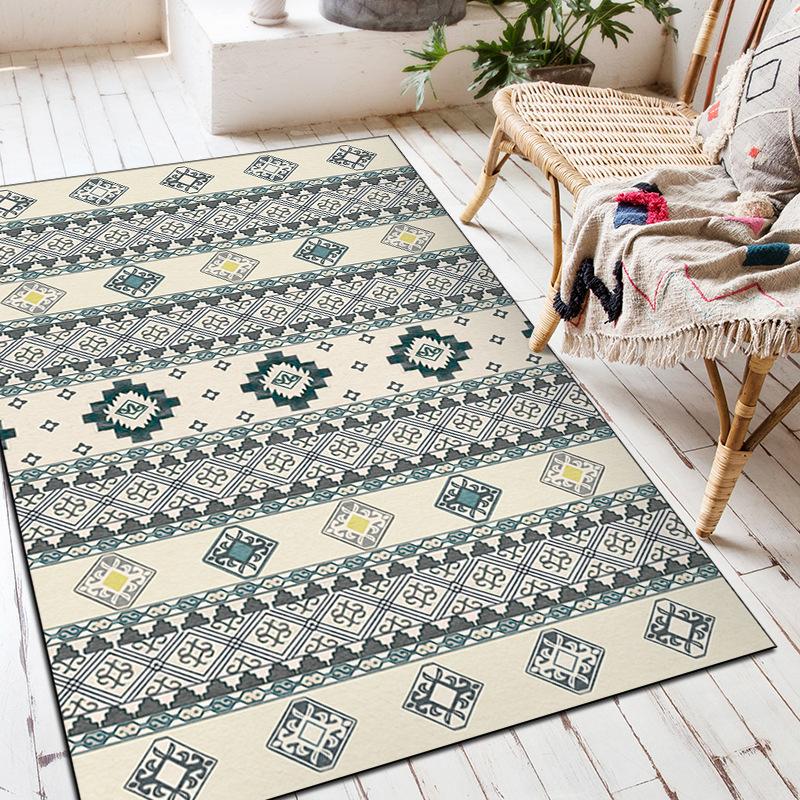 Moroccan Style Carpet Living Room Carpet Persian Vintage Tea Table Sofa Carpet Home Bedroom Bedside Carpet
