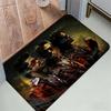 Movie Fight Club Brad Ptt Boxing Film Floor Mat Cozy Flannel Soft Thick Non-Slip Mat For Living Room Bedroom Kitchen Decor Rugs