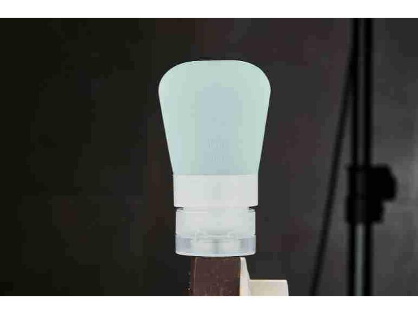 Leak-Proof Silicone Travel Bottle Set for Shampoo and Shower Gel