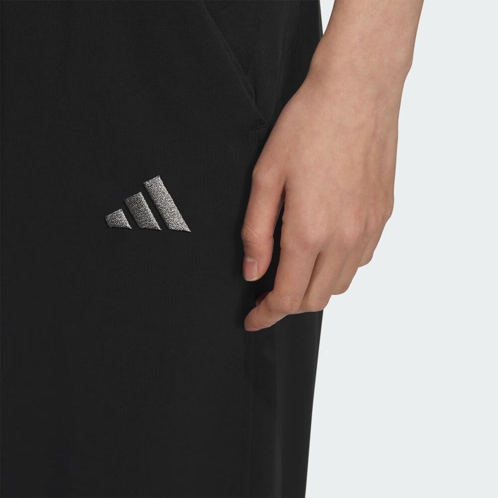 adidas Comfortable Versatile Fashion Trendy Casual Pants Women Bottoms Black JL6290