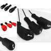 Golf Club Head Cover Set With Cotton Material For Wooden Clubs For Golfers