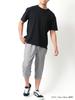 Training Gym Medium Size L [Converse] Men's Shorts, Wear, Shorts, 7/8 Length, Sweat-wicking, Quick-drying, Gray,