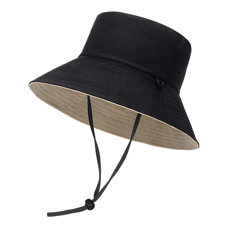 Women s Reversible UV Protection Wide Brim Bucket Hat One Size