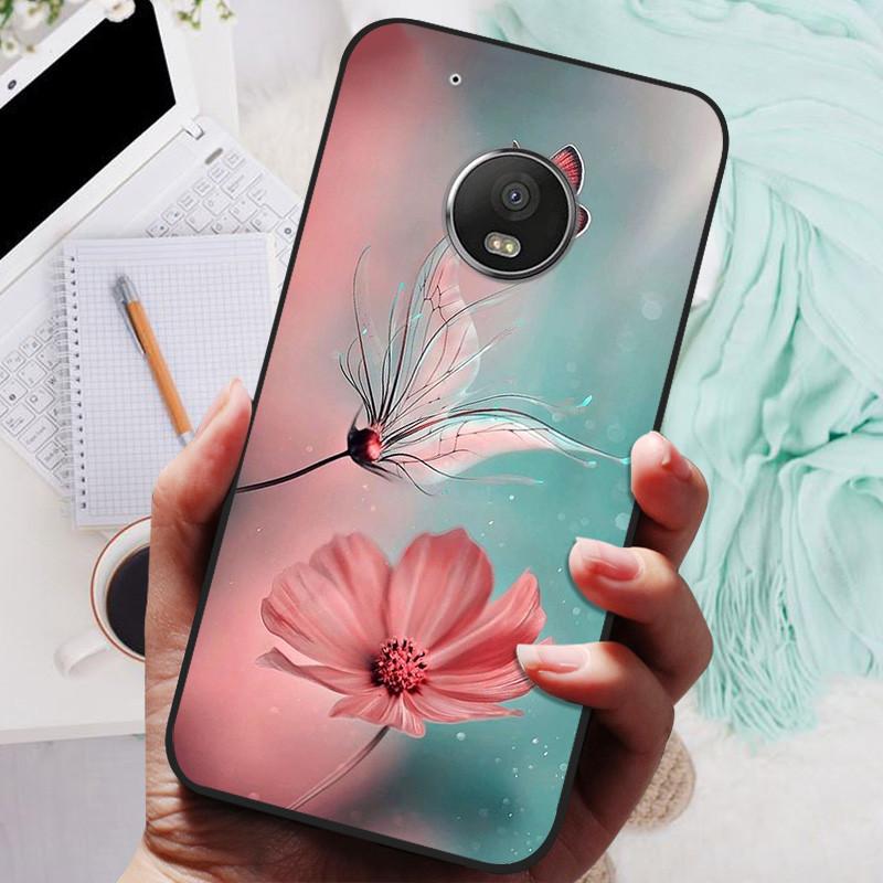 Pro Motorola Moto G5 Plus Pouzdro Černý Kryt Lev Vlk Silikonový Měkký Zadní Kryty Pro Moto G5 Plus Pouzdro Na Telefon G5+ Ochranný Kryt