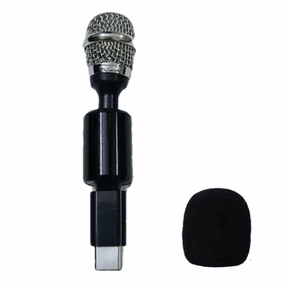 3/4 Level Condenser Microphone Bendable Metal Recording Microphone Mini Microphone  Live Broadcast
