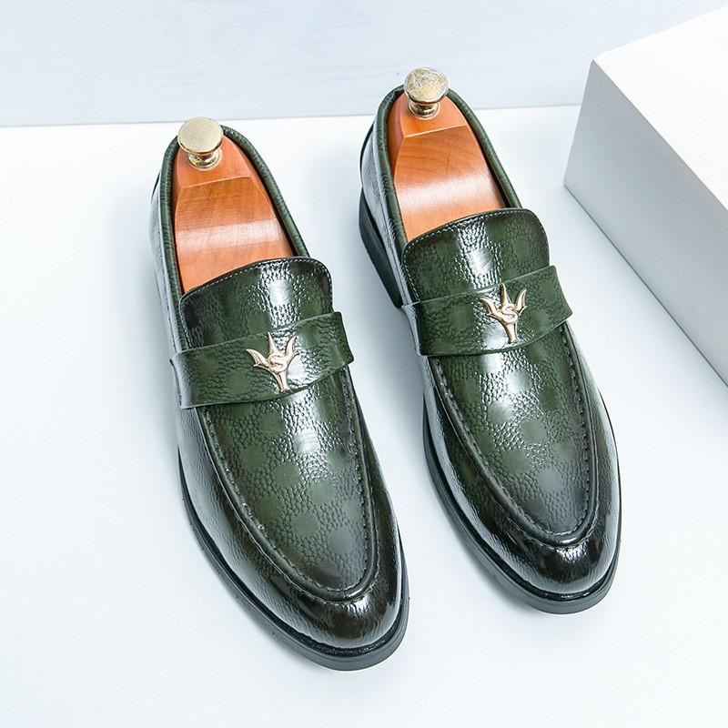 Mens Loafer Slip-On Dress Shoes Business Formal Wedding Office